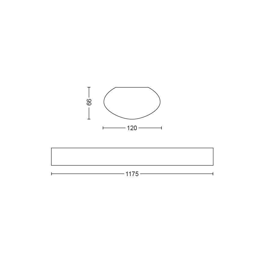 Philips 31247/31/P0 - LED Tehniskais dienas gaismeas gaismeklis AQUALINE LED/50W/230V IP65