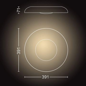 Philips - LED Aptumšojama lampa Hue STILL LED/27W/230V + tālvadības pults