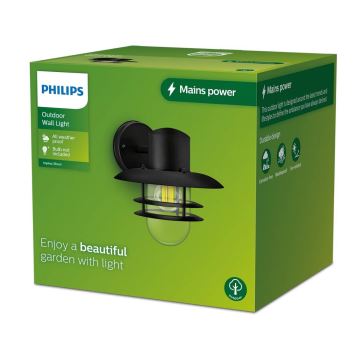 Philips - Āra sienas lampa INYMA 1xE27/25W/230V IP44