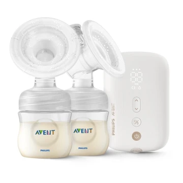 Philips Avent - Elektroniskais krūts piena pumpis DUO 5V