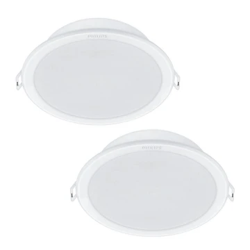 Philips - KOMPLEKTS 2x LED Iegremdējama lampa LED/23,5W/230V