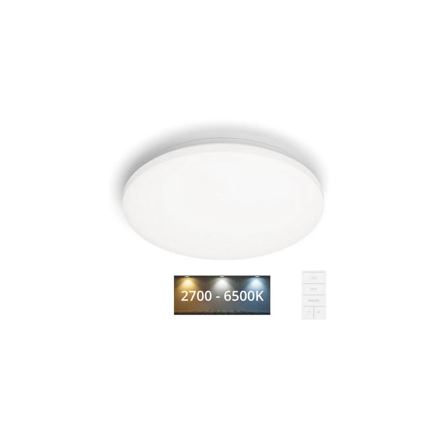 Philips - LED Aptumšojama griestu lampa LED/24W/230V 2700-6500K + tālvadības pults