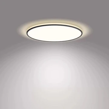 Philips - LED Aptumšojama griestu lampa SCENE SWITCH LED/36W/230V d. 50 cm 4000K melna