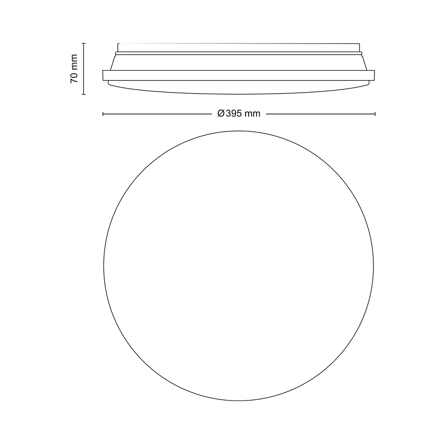 Philips - LED Aptumšojama griestu lampa LED/24W/230V 2700-6500K + tālvadības pults