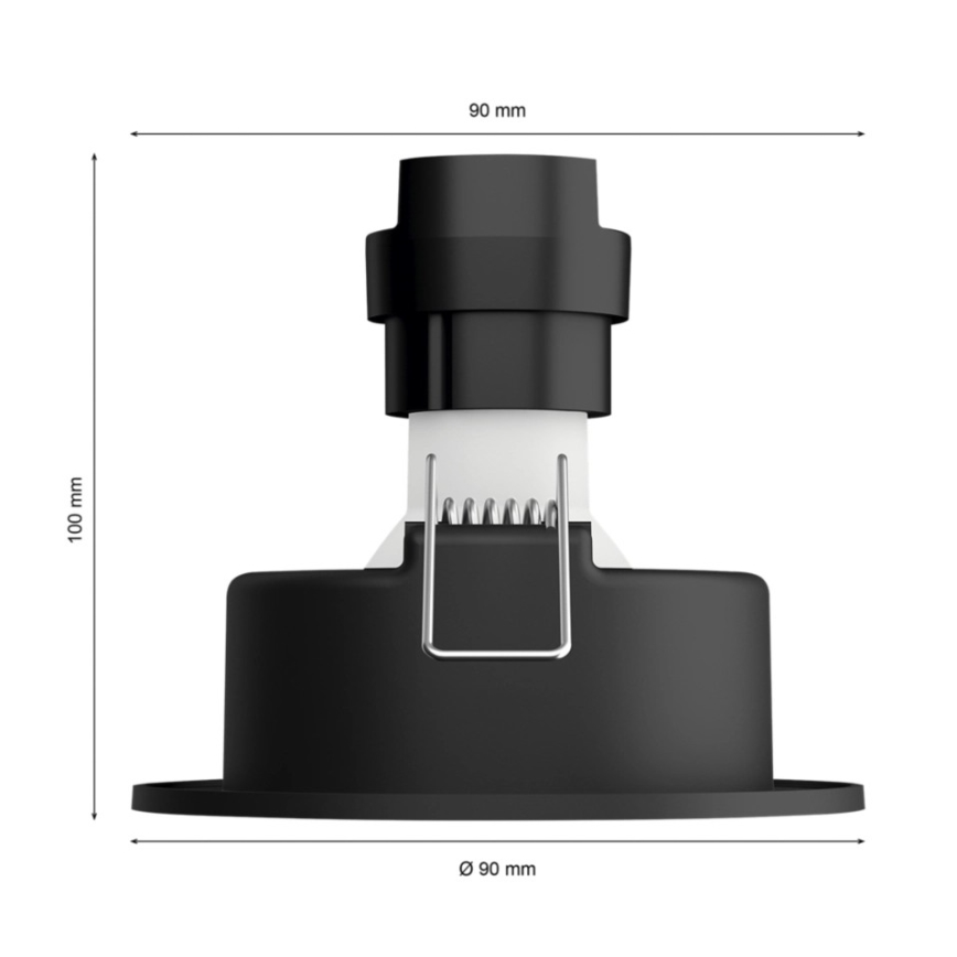 Philips - LED Aptumšojama iegremdējama lampa Hue MILLISKIN 1xGU10/4,2W/230V 2200-6500K