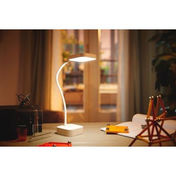 Philips - LED Aptumšojama skārienvadāma galda lampa ROCK LED/5W/5V 1800mAh
