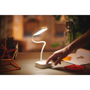 Philips - LED Aptumšojama skārienvadāma galda lampa ROCK LED/5W/5V 1800mAh