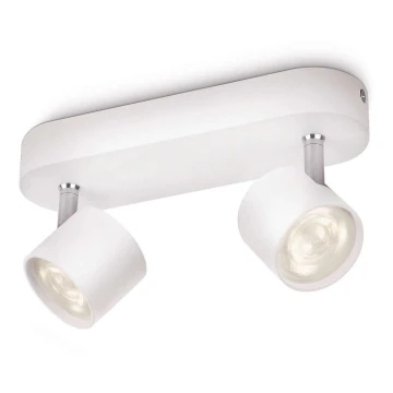 Philips - LED Aptumšojams starmetis 2xLED/3W/230V