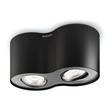 Philips - LED Aptumšojams starmetis 2xLED/4.5W/230V