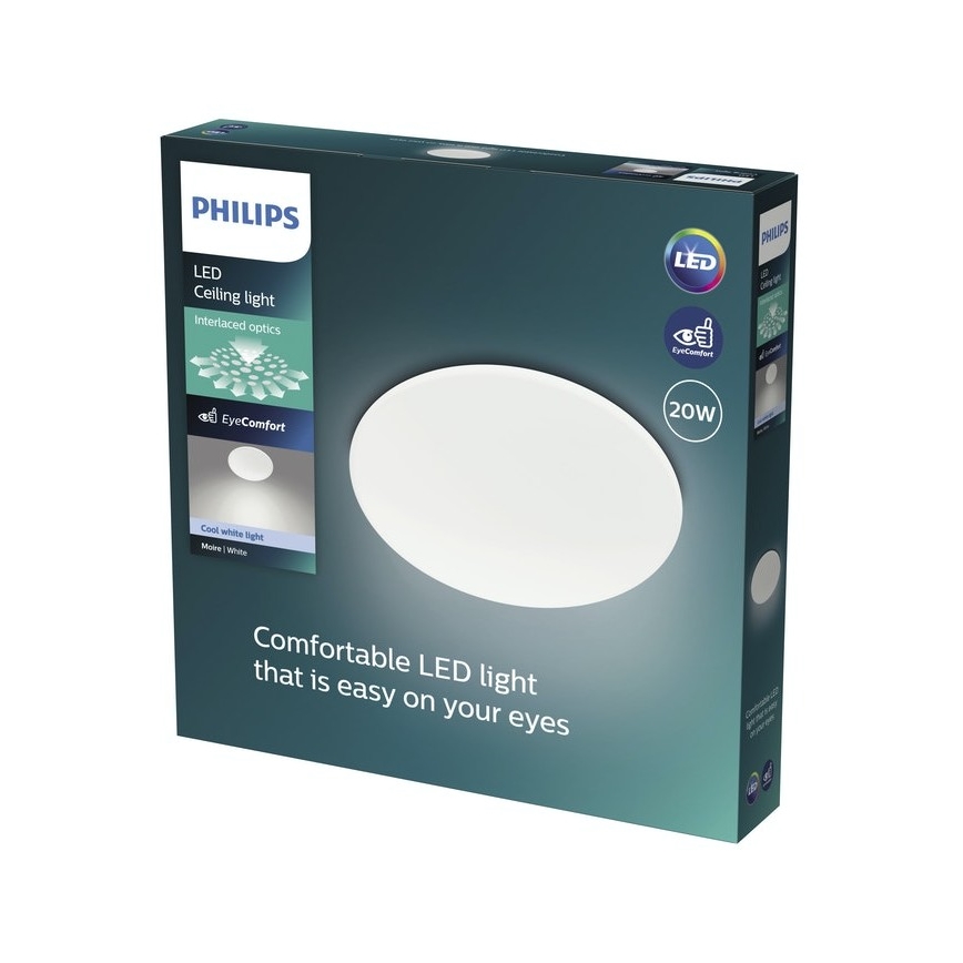 Philips - LED Griestu gaismeklis MOIRE LED/20W/230V 4000K