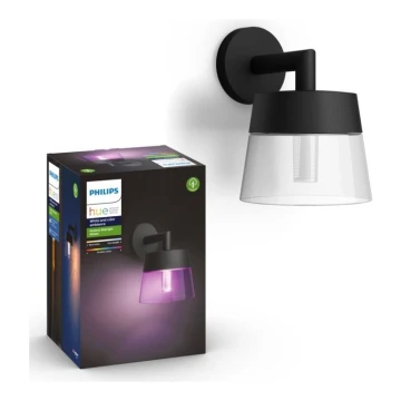 Philips - LED RGBW Aptumšojama āra sienas lampa Hue ATTRACT LED/8W/230V 2000-6500K IP44