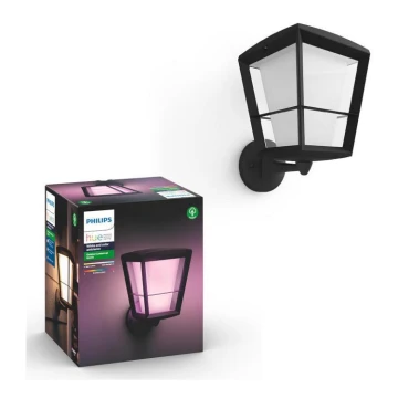 Philips - LED RGBW Aptumšojama āra sienas lampa Hue ECONIC LED/15W/230V IP44