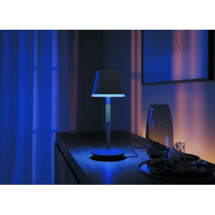 Philips - LED RGBW Aptumšojama āra skārienvadāma lampa Hue GO LED/6,2W/230V 2000-6500K IP54