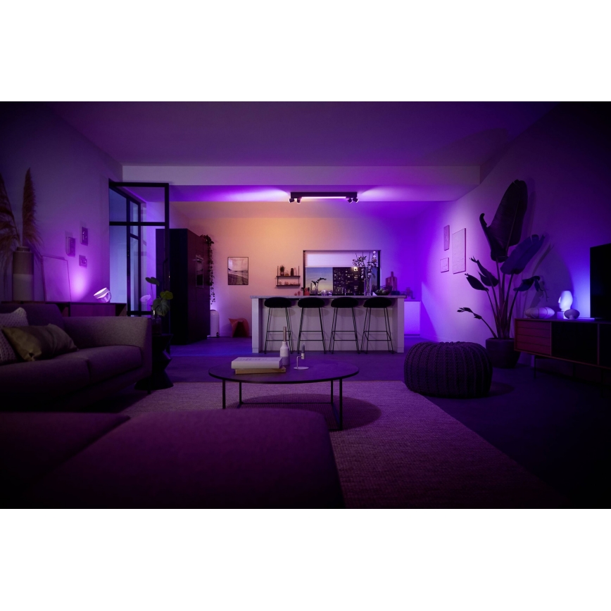 Philips - LED RGBW Aptumšojams starmetis Hue CENTRIS LED/40W/230V + 4xGU10/5,7W