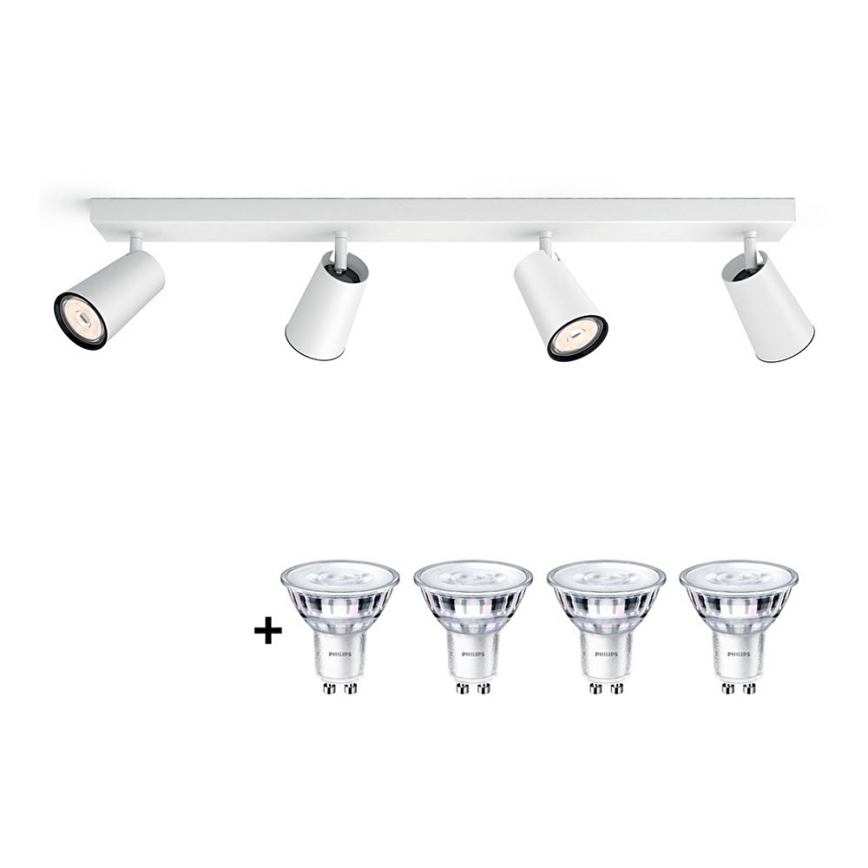 Philips - LED Starmetis 4xGU10/5,5W/230V