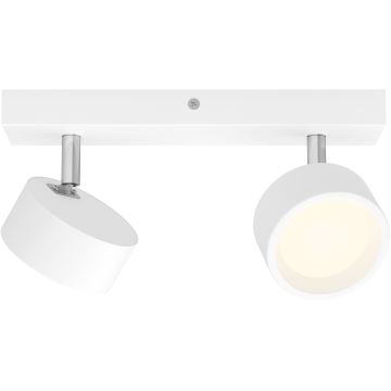 Philips - LED Starmetis 2xLED/5,5W/230V balta