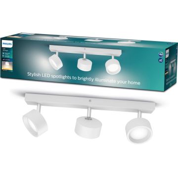 Philips - LED Starmetis 3xLED/5,5W/230V balta