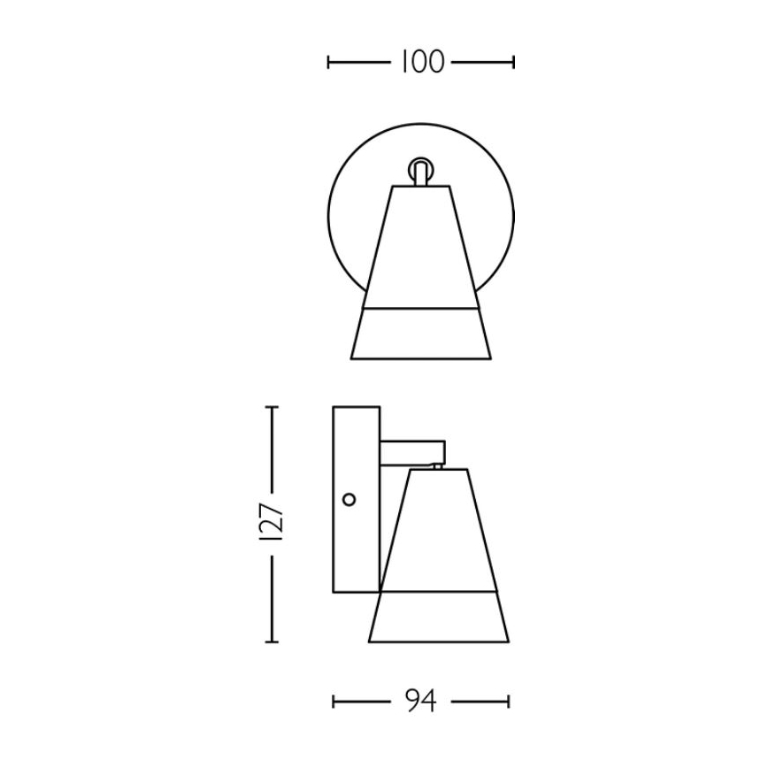 Philips - Starmetis CLEFT 1xGU10/5W/230V