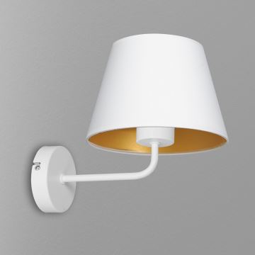 Pielāgojama lampa ARDEN 1xE27/60W/230V balta/zelta