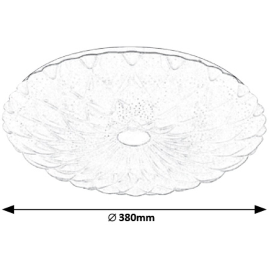 Rabalux 1426 - LED Griestu gaismeklis ar tālvadības pulti PRIMROSE LED/48W/230V