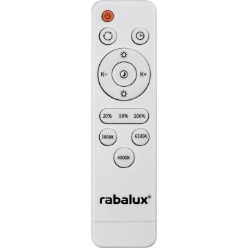 Rabalux - LED Aptumšojama griestu lampa ar tālvadības pulti LED/72W/230V