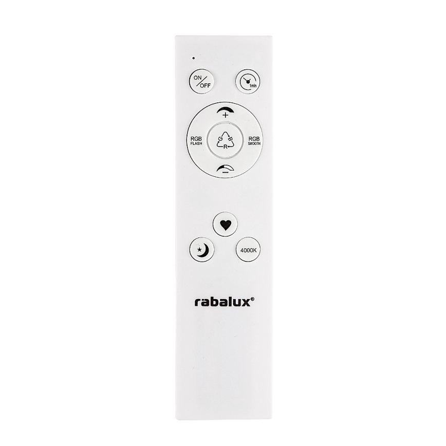Rabalux - LED RGB Aptumšojama griestu lampa LED/22W/230V Wi-Fi + tālvadības pults