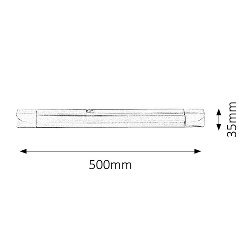 Rabalux - LED Virtuves zem skapīša lampa 1xG13/15W/230V 50 cm