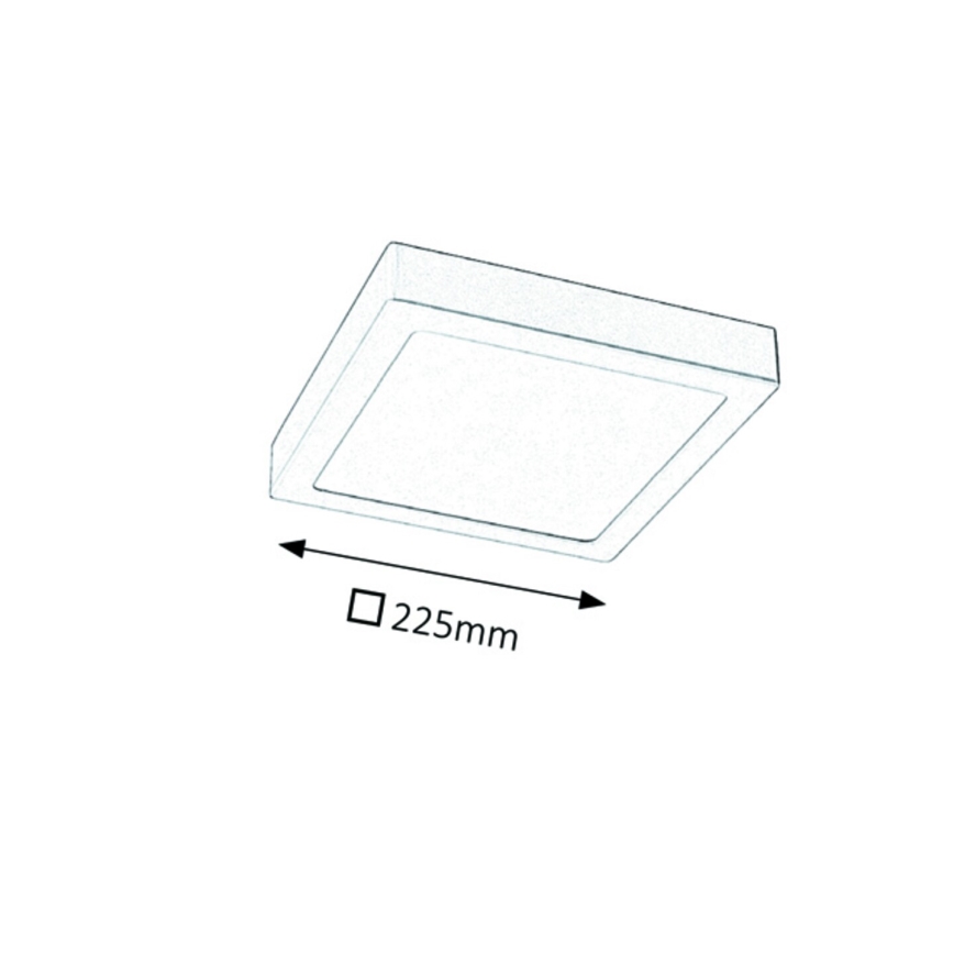 Rabalux - LED griestu gaismeklis LED/18W/230V