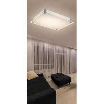 Rabalux 3071 - LED griestu gaismeklis CARL LED LED/36W/230V balts