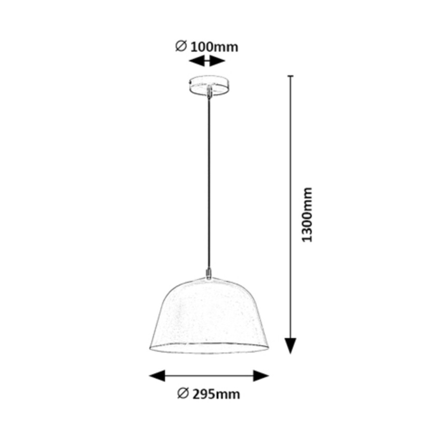 Rabalux - Lustra ar auklu 1xE27/60W/230V