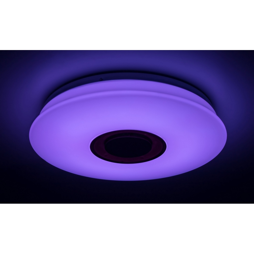 Rabalux - LED RGB Aptumšojama griestu lampa 1xLED RGB/24W/230V + tālvadības pults
