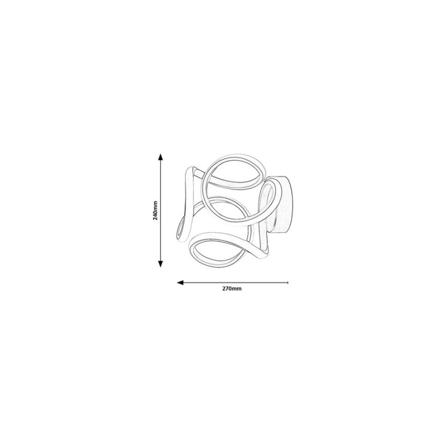 Rabalux - LED Sienas lampa LED/11W/230V 3000K