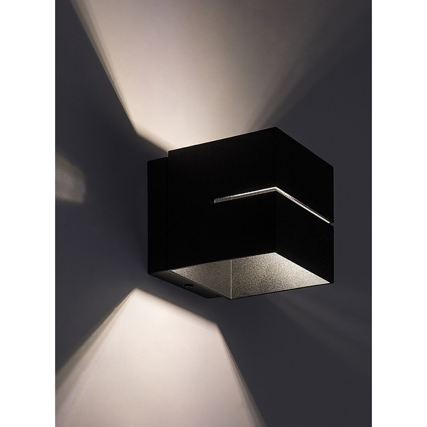 Rabalux - Sienas lampa 1xG9/10W/230V, melna