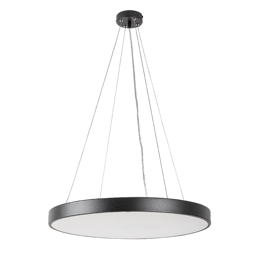 Rabalux - LED Lustra ar auklu LED/36W/230V 3000K, melna