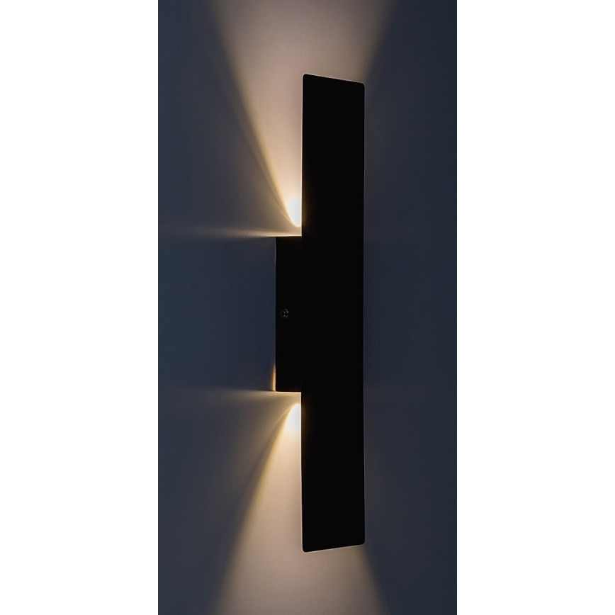 Rabalux - LED Sienas lampa LED/6W/230V 3000K melna