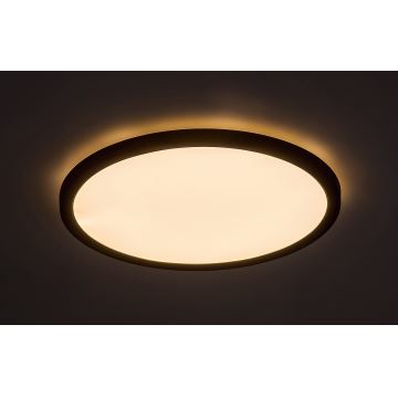 Rabalux - LED Griestu lampa LED/36W/230V 3000/4000/6000K d. 40 cm melna