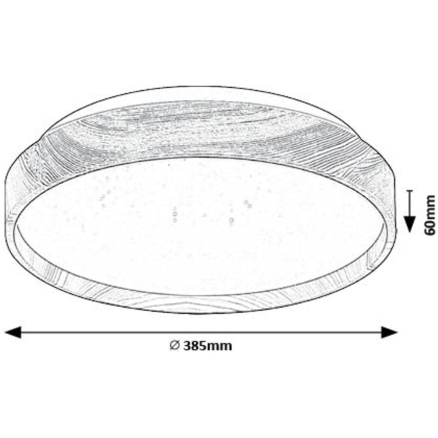 Rabalux - LED Griestu lampa LED/24W/230V 3000K d. 38 cm