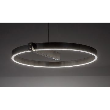 Rabalux - LED Lustra ar auklu LED/34W/230V matēts hroms