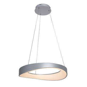 Rabalux - LED Lustra ar auklu LED/56W/230V 3000K sudraba