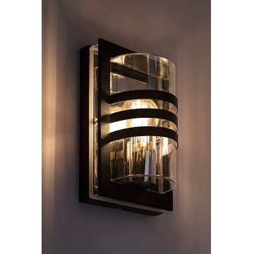 Rabalux - Āra sienas lampa 1xE27/40W/230V IP44