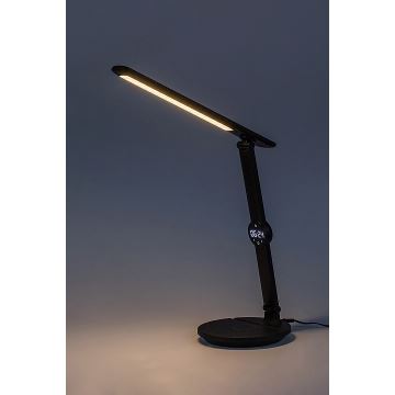 Rabalux - LED Aptumšojama skārienvadāma galda lampa ar ekrāns LED/9W/230V 3000/4000/6500K