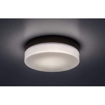 Rabalux - LED Vannas istabas griestu lampa LED/18W/230V IP44 4000K d. 28 cm melna