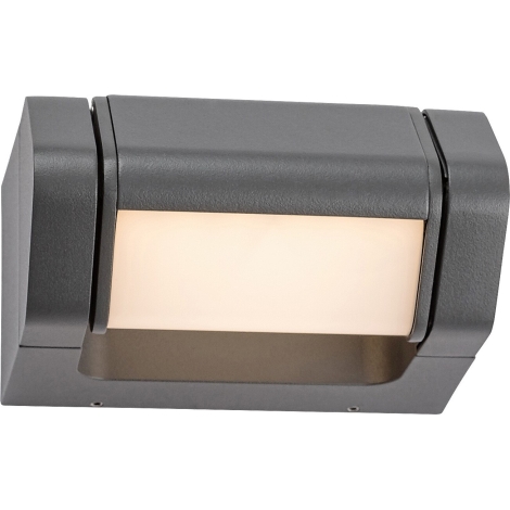 Rabalux - LED Āra elastīga sienas lampa LED/8W/230V IP54 antracīta