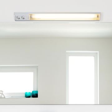 Rabalux - LED Virtuves zem skapīša lampa ar 2 kontaktligzdām LED/15W/230V 4000K 70 cm balta