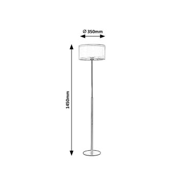 Rabalux - Grīdas stāvlampa 1xE27/40W/230V