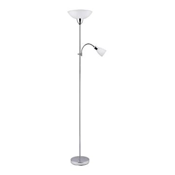 Rabalux - Grīdas stāvlampa 1xE27/60W+E14/40W