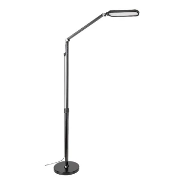 Rabalux - LED Aptumšojama skārienvadāma grīdas stāvlampa LED/13W/230V 3000-6000K melna