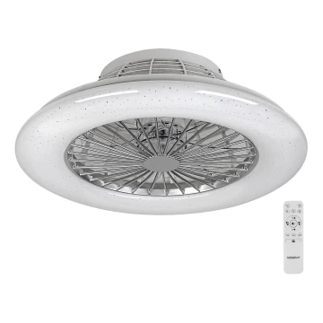 Rabalux - LED Aptumšojams griestu gaismeklis ar ventilatoru LED/30W/230V + TP