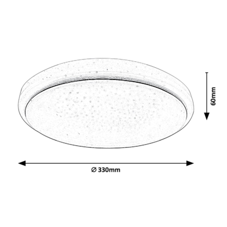 Rabalux - LED Griestu gaismeklis LED/18W/230V