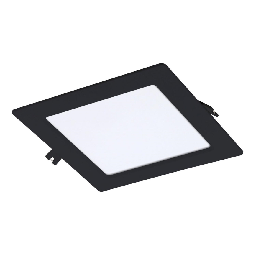 Rabalux - LED Iegremdējama lampa LED/12W/230V 17x17 cm melna
